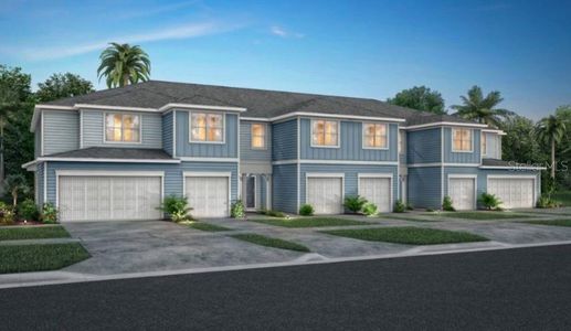 New construction Townhouse house 4762 Sparkling Shell Avenue, Kissimmee, FL 34746 - photo 0
