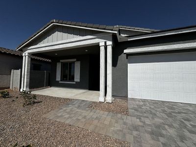 Pavers to front porch