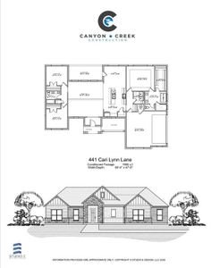 New construction Single-Family house 441 Cari Lynn Lane, Venus, TX 76084 - photo 0