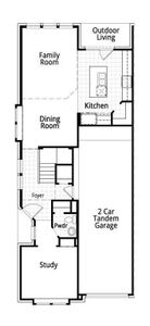 New construction Condo/Apt house 19811 Curved Steel Drive, Cypress, TX 77433 Abbey Plan- photo