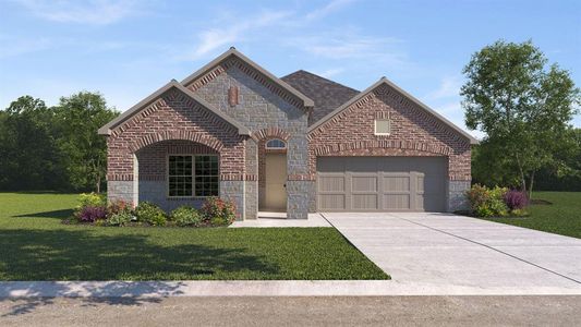 New construction Single-Family house 440 Deerpath Street, Leander, TX 78641 THE REMINGTON- photo 1 1