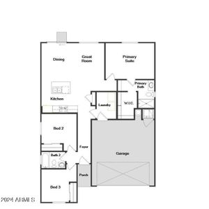 New construction Single-Family house 1485 W Inca Drive, Coolidge, AZ 85128 Dahlia- photo 1 1