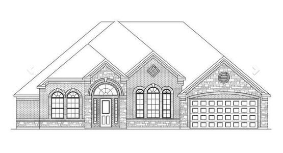 New construction Single-Family house 1585 Elm Court, Angleton, TX 77515 The Stanway- photo 0