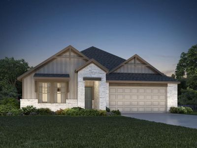 New construction Single-Family house 101 Blyths Horn, Cedar Creek, TX 78612 The Preston (403)- photo 0 0
