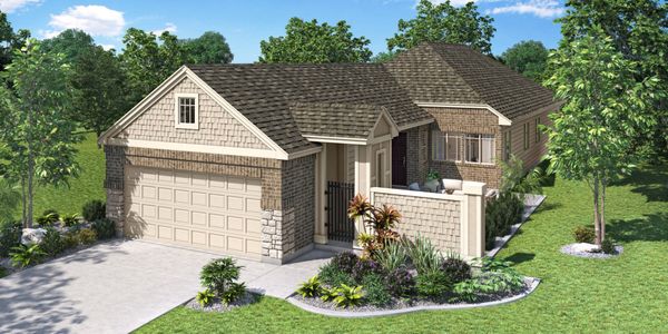 New construction Single-Family house The Toscana, 1001 Pecos Street, Aubrey, TX 76227 - photo