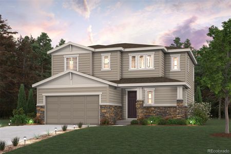 New construction Single-Family house 1288 Brookfield Place, Erie, CO 80026 Larkspur- photo 0