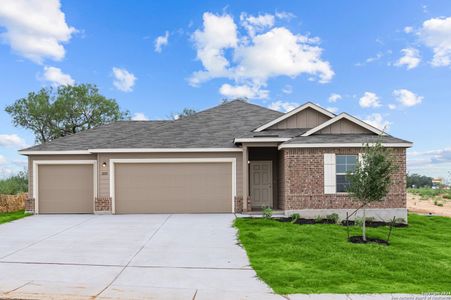 New construction Single-Family house 12311 Flatiron Way, San Antonio, TX 78002 Kingsley- photo 25 25