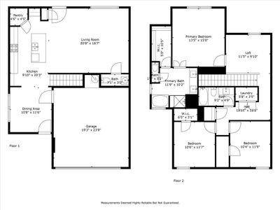 Floor plan - mirror image