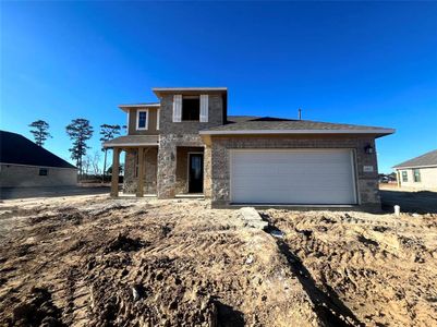 New construction Single-Family house 3517 Cherrybark Gable Lane, Spring, TX 77386 Hyde Homeplan- photo