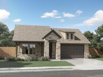 New construction Single-Family house 850 Black Horse Way, San Antonio, TX 78260 The Oleander (C401)- photo 0 0
