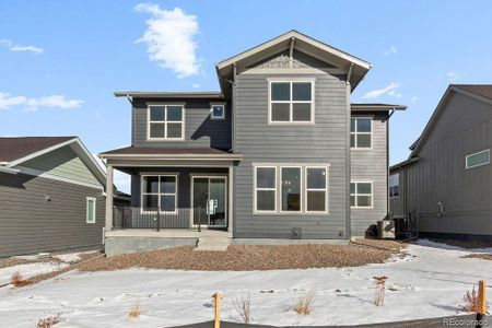 New construction Single-Family house 4875 Saddle Iron Road, Castle Rock, CO 80104 Mesa- photo 0