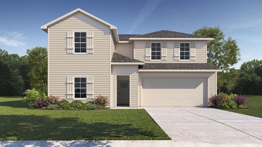 New construction Single-Family house X40O Ozark, 119 Wind Cove Lane, Princeton, TX 75407 - photo