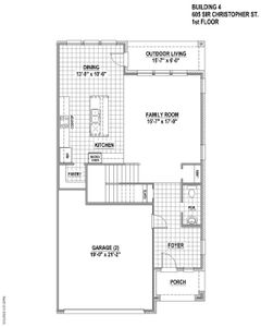 New construction Duplex house 605 Sir Christopher Street, Lewisville, TX 75056 Building 4 Unit 2- photo 1 1