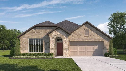 New construction Single-Family house 329 Tinto St, Leander, TX 78641 The Steinbeck- photo 0