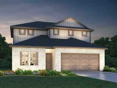New construction Single-Family house 6416 Dragride Road, Buda, TX 78610 The Matador (870)- photo 0