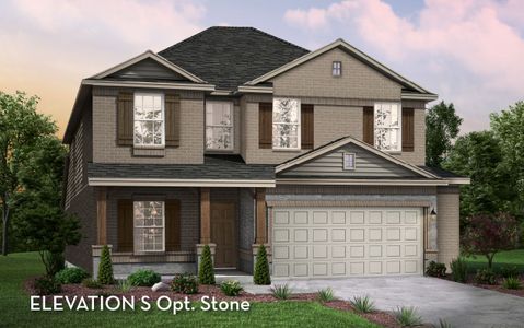 New construction Single-Family house Trinity, 7300 Poplar Drive, Denton, TX 76226 - photo