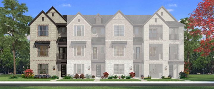 New construction Townhouse house Jamestown, 4269 Willow Pond Drive, Frisco, TX 75034 - photo