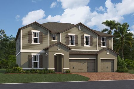 New construction Single-Family house 698 Creeping Fig Street, Apopka, FL 32703 Lakeview Fl - Eco Grand Series- photo