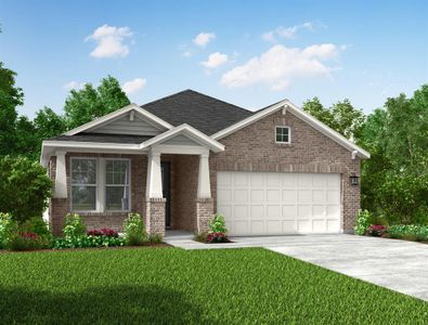 New construction Single-Family house 20914 Snowmane Stable Way, Tomball, TX 77377 Quintera- photo 0