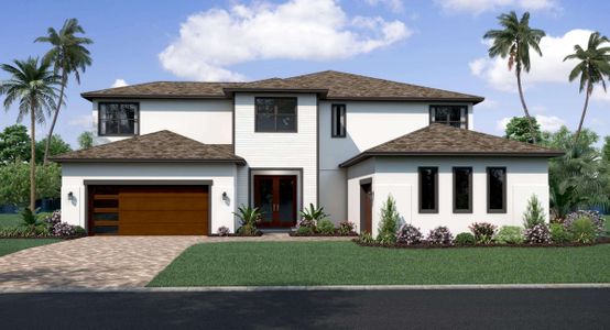 New construction Single-Family house Canary 3 (Palm Collection), 15303 Serengeti Boulevard, Spring Hill, FL 34610 - photo