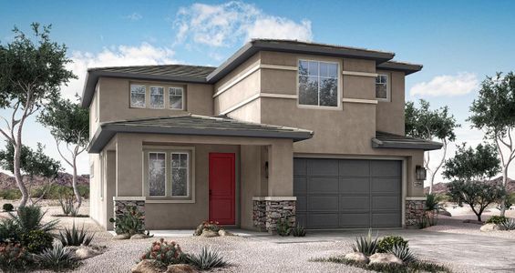 New construction Single-Family house Turquoise, 5716 W Mauna Loa Lane, Glendale, AZ 85306 - photo