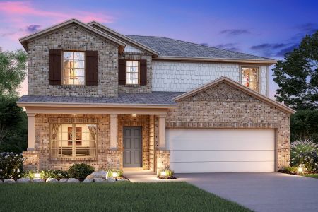 New construction Single-Family house Harrison - Smart Series, 9912 Cavelier Canyon Court, Montgomery, TX 77316 - photo