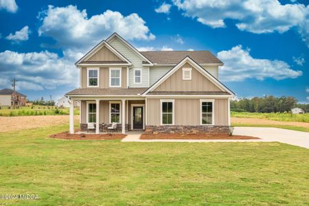 New construction Single-Family house 107 James Place, Macon, GA 31210 My Home  The Farmington- photo 0