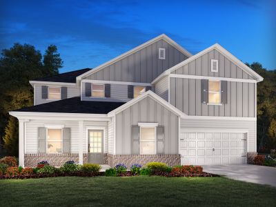 New construction Single-Family house Jamestown, 13 Westerly Station, Pendergrass, GA 30567 - photo