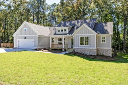 New construction Single-Family house 3257 Gus Robinson Road Sw, Powder Springs, GA 30127 - photo 0