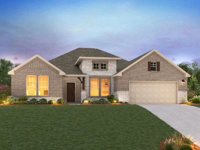 New construction Single-Family house 113 Cherokee Sledge Pass, San Marcos, TX 78666 Carolina Homeplan- photo 0