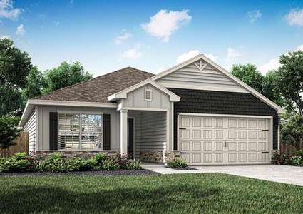 New construction Single-Family house Blanco, 25507 Greenwood Canyon Drive, Cleveland, TX 77328 - photo