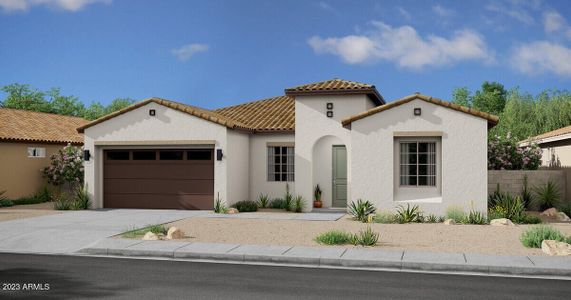 New construction Single-Family house 2878 E Flintlock Drive, Queen Creek, AZ 85142 Jerome- photo 0