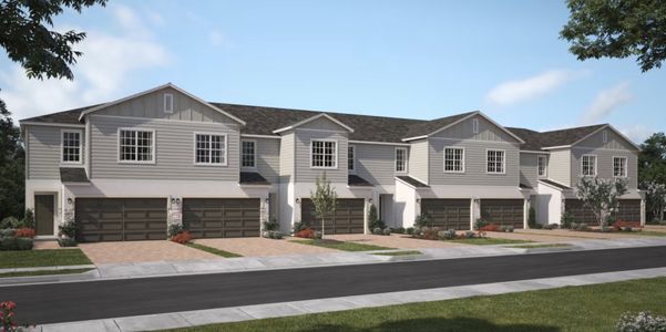 New construction Townhouse house 2597 Starry Point, Saint Cloud, FL 34769 Piper- photo 0