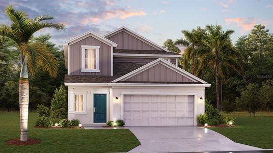 New construction Single-Family house 633 Sand Pine Lane, Haines City, FL 33844 Columbia- photo 0 0