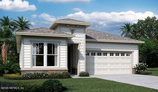 New construction Single-Family house 75508 Canterwood Drive, Yulee, FL 32097 Sapphire- photo 0
