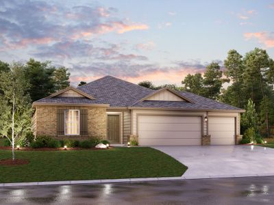New construction Single-Family house Ellsworth, 104 Cheyenne Drive, Floresville, TX 78114 - photo