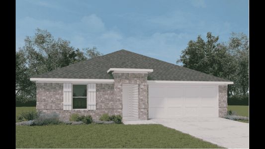 New construction Single-Family house 18110 Lowery Lane, Crosby, TX 77532 Plan E40G- photo 0 0