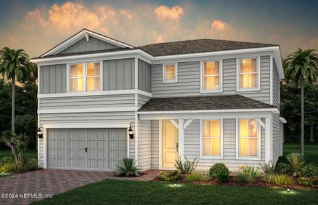 New construction Single-Family house 388 Cedar Preserve Lane, Saint Augustine, FL 32095 Whitestone- photo