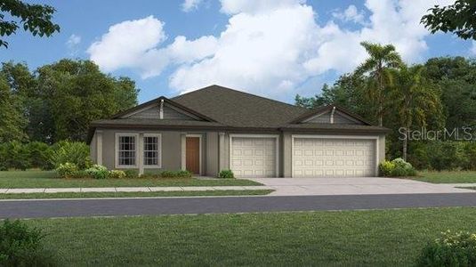 New construction Single-Family house 12032 Blue Diamond Trail, Parrish, FL 34219 - photo 0