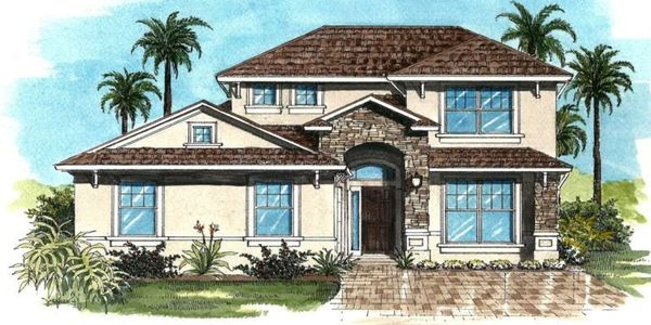 New construction Single-Family house 118 Portofino Boulevard, New Smyrna Beach, FL 32168 - photo 4 4