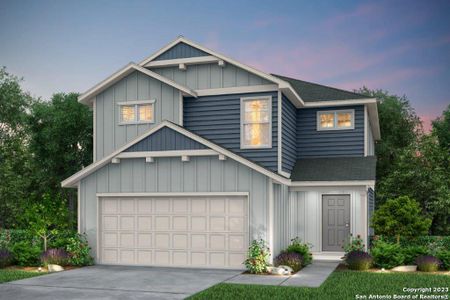 New construction Single-Family house 5035 Bay Breeze, San Antonio, TX 78245 Springfield- photo 0