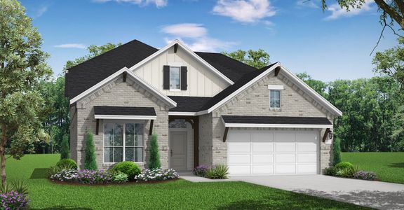 New construction Single-Family house Inwood II (2533-CM-40), 12566 Silver Gate, San Antonio, TX 78254 - photo