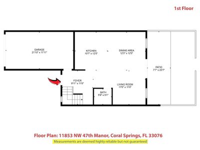 New construction Townhouse house 11853 47Th Mnr, Unit #, Coral Springs, FL 33076 - photo 47 47