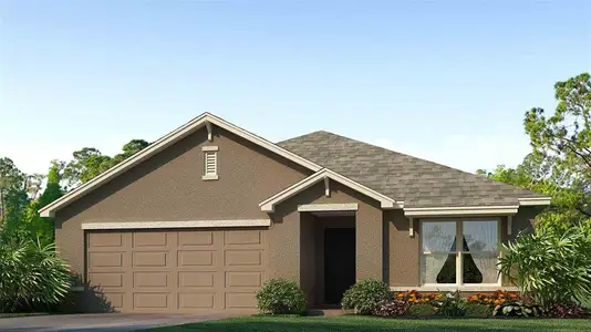 New construction Single-Family house 3170 Silver Date Drive, Wimauma, FL 33598 - photo 0 0