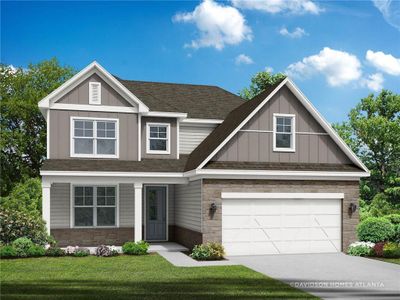 New construction Single-Family house 127 Grand Meadows Drive, Hoschton, GA 30548 Ash- photo 0