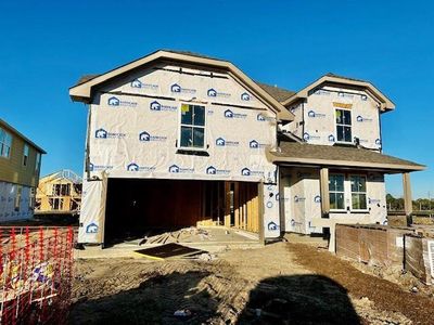 New construction Single-Family house 15210 Laurel Oak Lane, Santa Fe, TX 77517 Omaha- photo 1 1