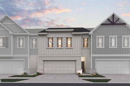 New construction Townhouse house 541 Point Place Dr., Loganville, GA 30052 - photo 0