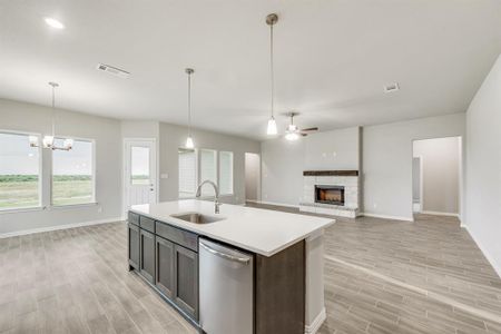New construction Single-Family house 270 Big Bend Trail, Valley View, TX 76272 Verbena- photo 18 18