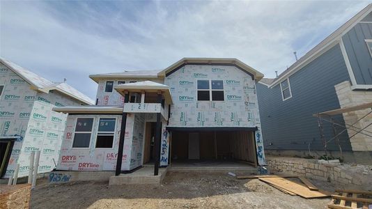 New construction Single-Family house 925 Palo Brea Loop, Hutto, TX 78634 Colton Homeplan- photo 1 1