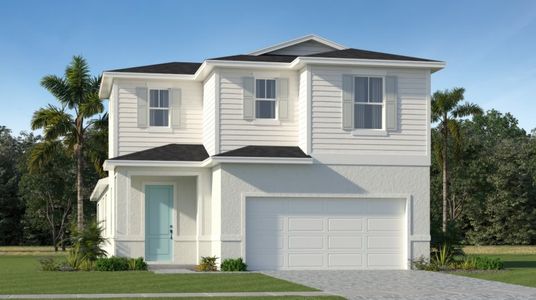 New construction Single-Family house 2452 Antarus Drive Nw, Palm Bay, FL 32907 Victoria- photo 0